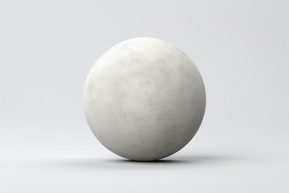 PNG Sphere shape moon white background. AI generated Image by rawpixel.