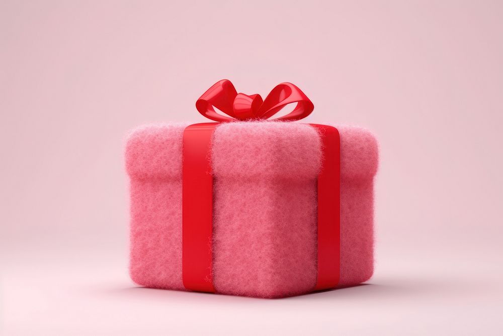 Christmas present box front view gift christmas present celebration. AI generated Image by rawpixel.