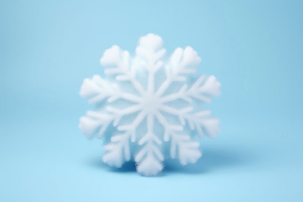Floating snowflake celebration decoration christmas. AI generated Image by rawpixel.