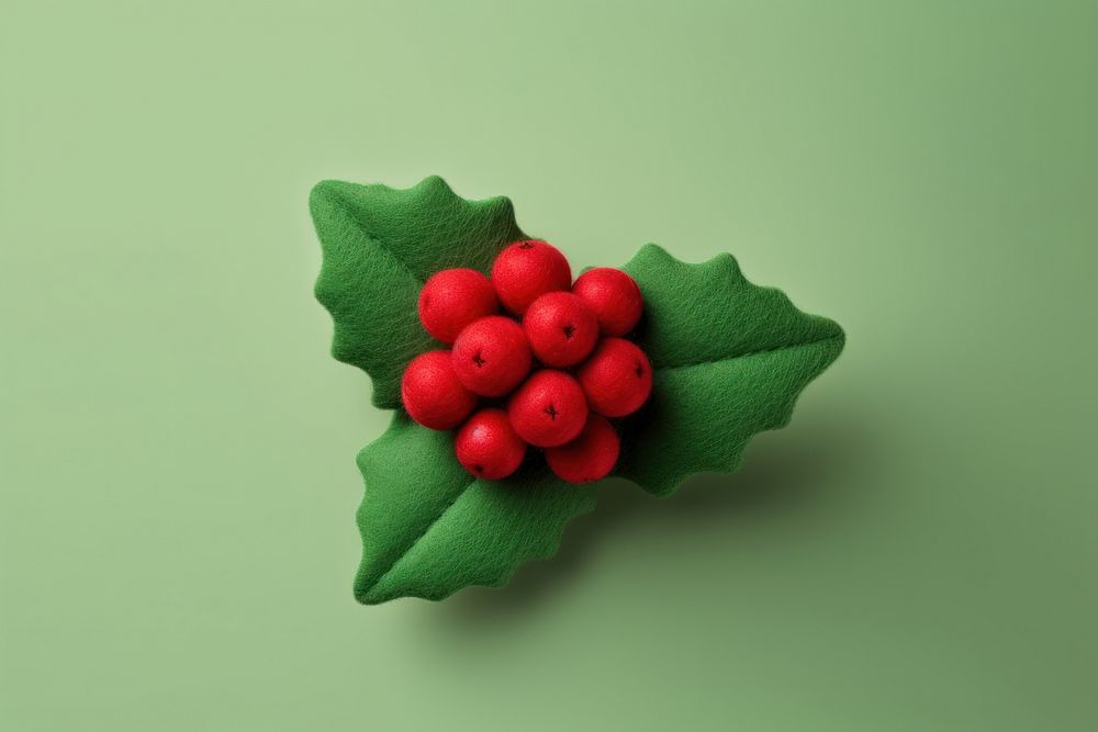 Holly berry plant food leaf. AI generated Image by rawpixel.