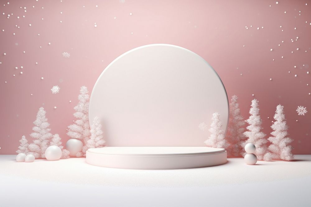 Snowfall celebration photography decoration. AI generated Image by rawpixel.