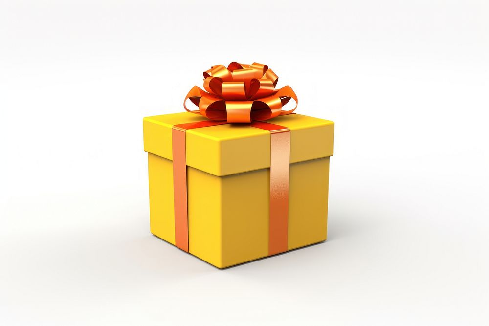 Gift box white background celebration anniversary. AI generated Image by rawpixel.