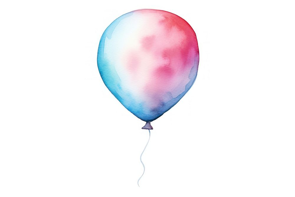 Balloon white background transportation anniversary. AI generated Image by rawpixel.