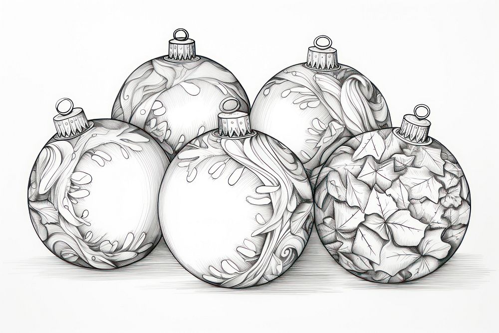 Sketch christmas drawing celebration. AI generated Image by rawpixel.