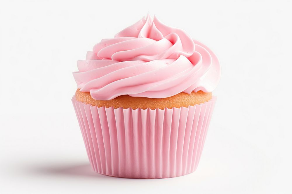 Cupcake dessert icing cream. AI generated Image by rawpixel.