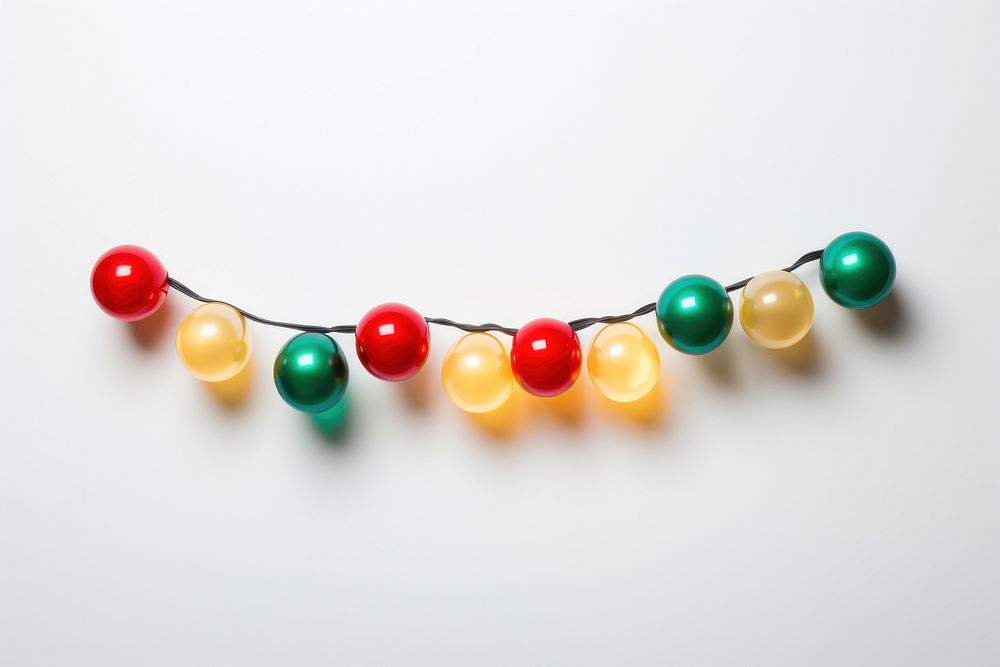 Christmas light hanging jewelry bead. 