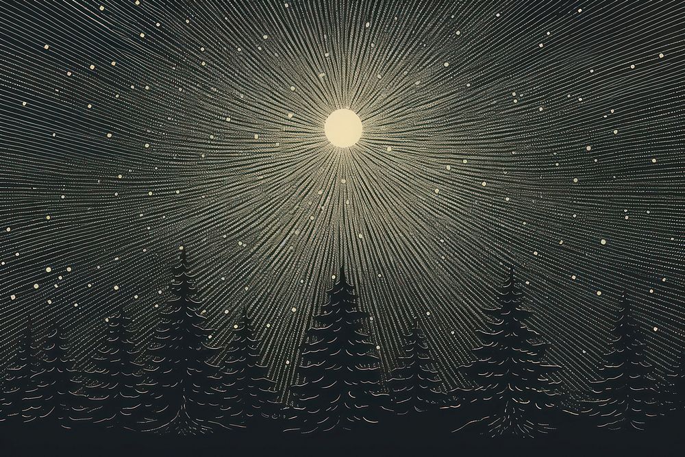 Christmas tree backgrounds astronomy outdoors. 