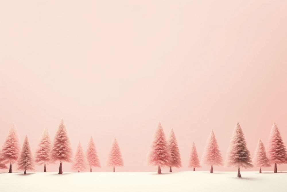 Christmas trees backgrounds landscape outdoors. AI generated Image by rawpixel.