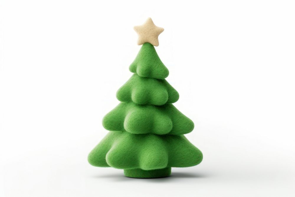 Christmas tree christmas toy white background. AI generated Image by rawpixel.