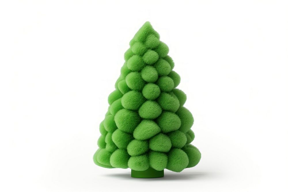 Christmas tree christmas plant white background. AI generated Image by rawpixel.