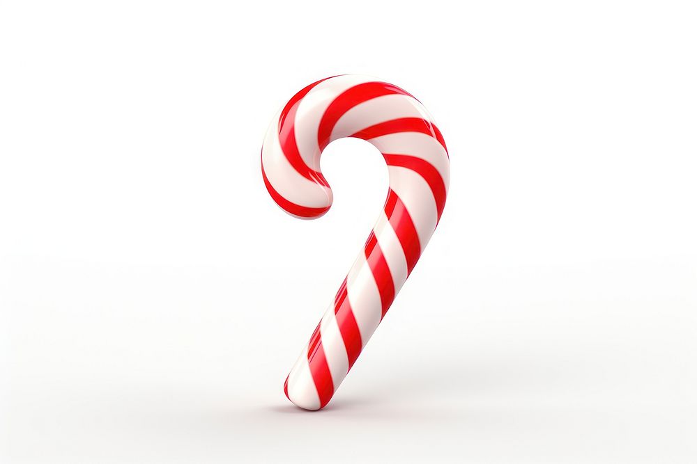 Candy cane confectionery tin white background. AI generated Image by rawpixel.