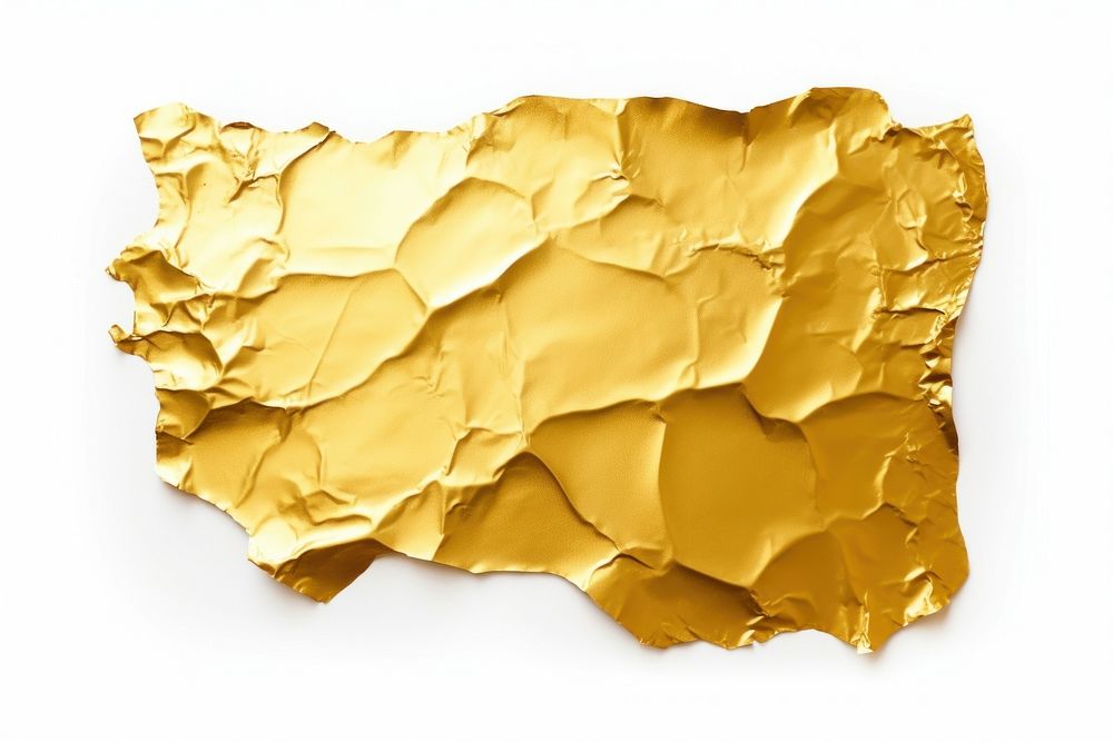 Metallic paper gold backgrounds white background. AI generated Image by rawpixel.