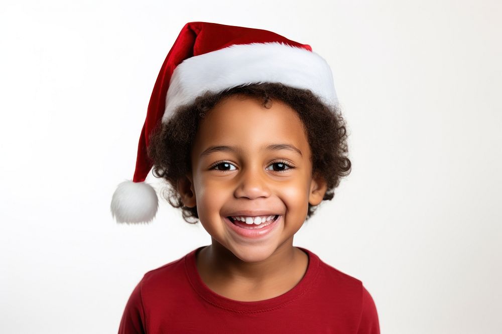 Child portrait smile hat. AI generated Image by rawpixel.