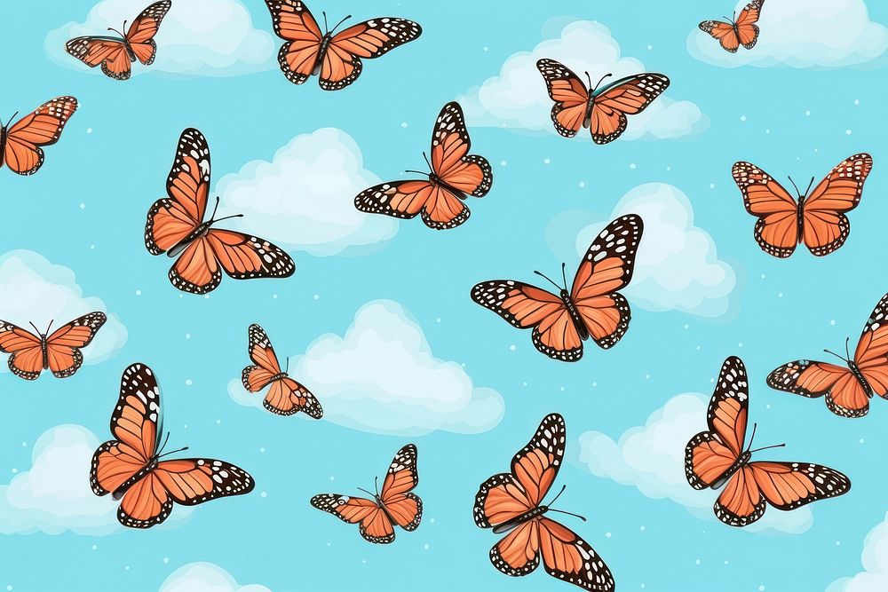 Butterfly backgrounds animal insect. AI generated Image by rawpixel.