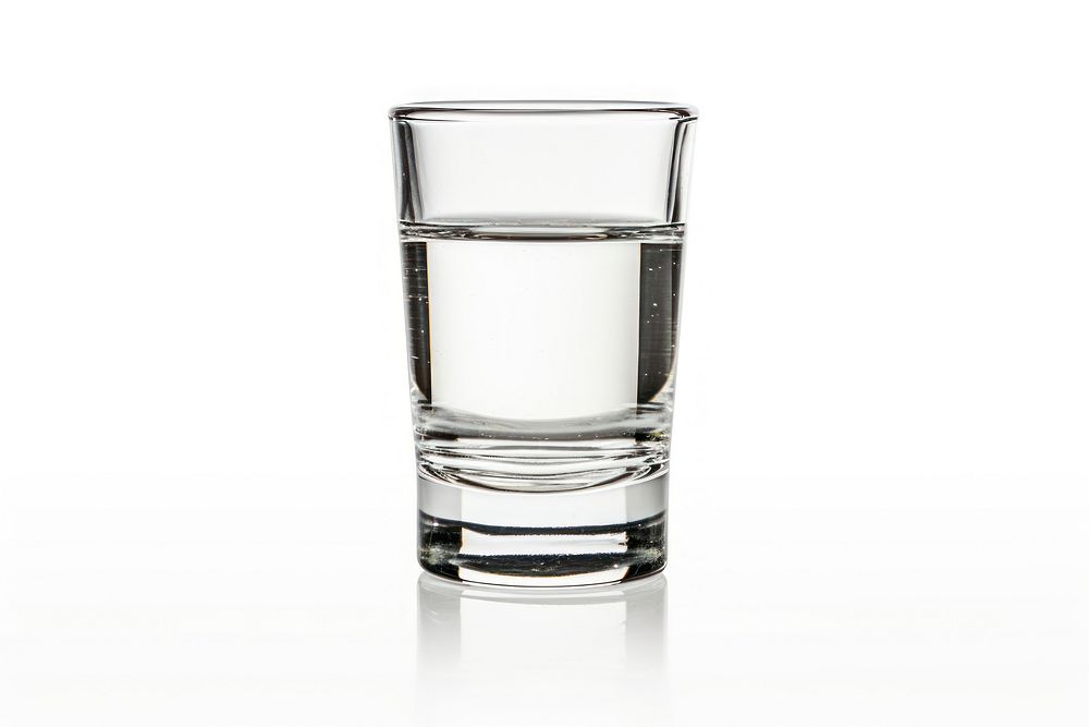 Glass drink vase white background. AI generated Image by rawpixel.