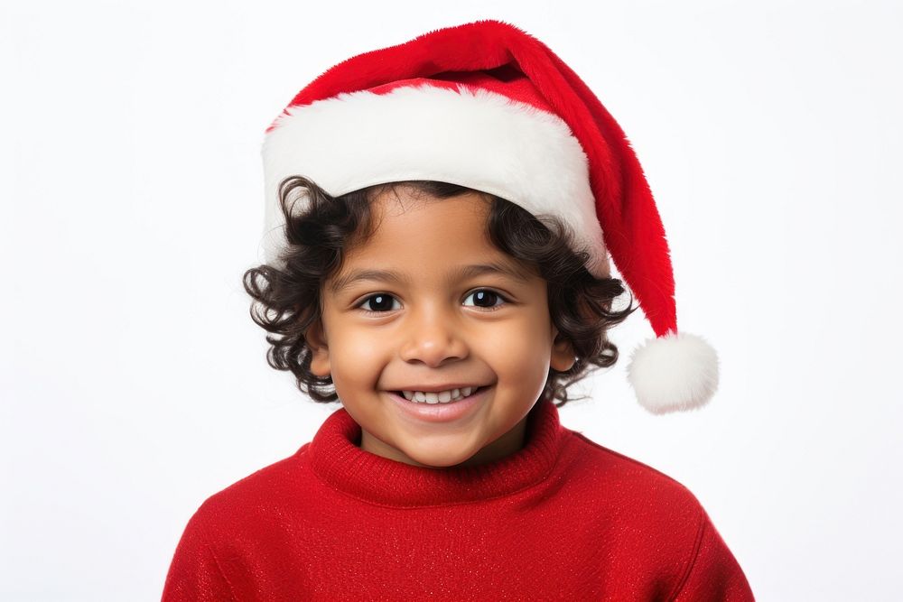 Portrait sweater child smile. AI generated Image by rawpixel.