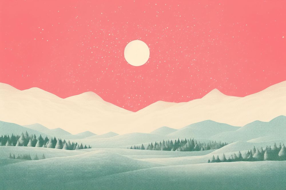 Santa landscape outdoors nature. AI generated Image by rawpixel.