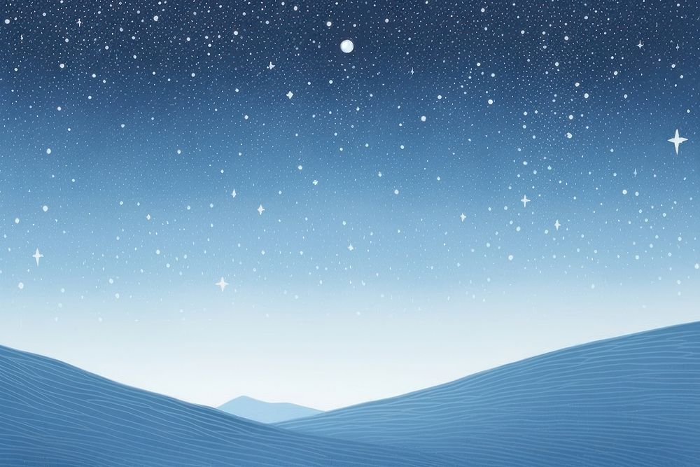 Star backgrounds landscape outdoors. AI generated Image by rawpixel.