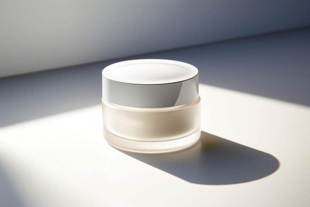 Skin care lighting porcelain cosmetics. AI generated Image by rawpixel.