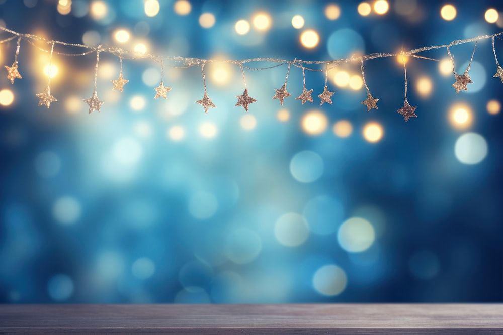 Background christmas garland lighting backgrounds outdoors hanging. AI generated Image by rawpixel.