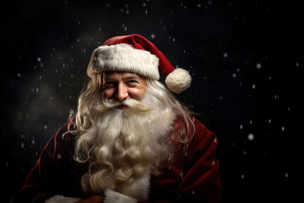 Santa Claus christmas portrait santa claus. AI generated Image by rawpixel.