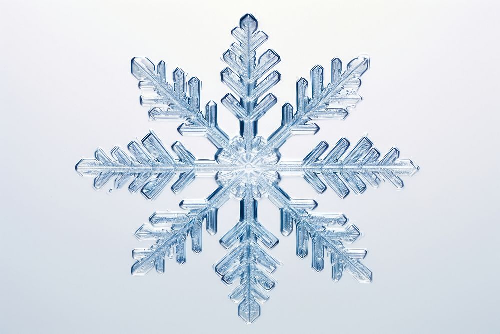 Snowflakes ice crystals white decoration christmas. AI generated Image by rawpixel.