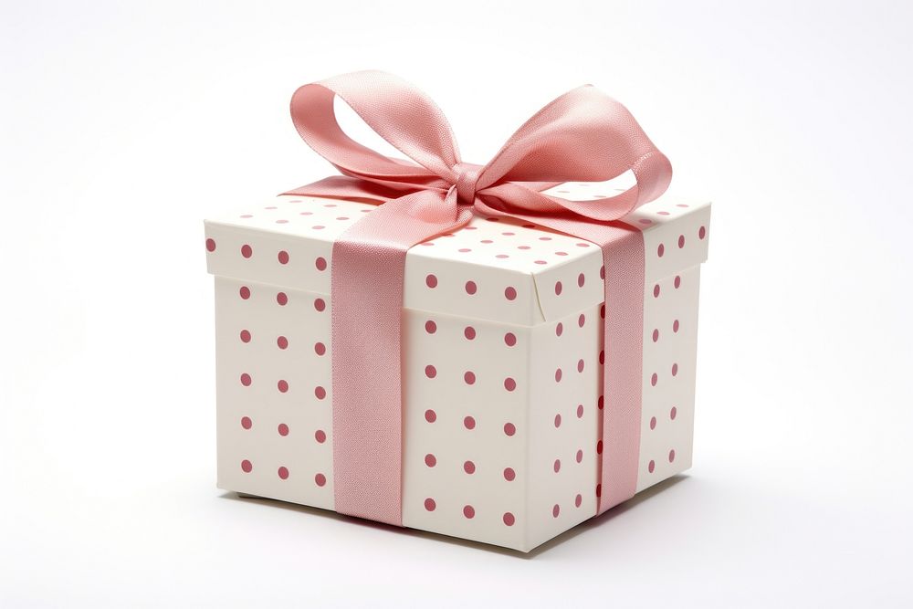 Wrapping gift box white background celebration. AI generated Image by rawpixel.