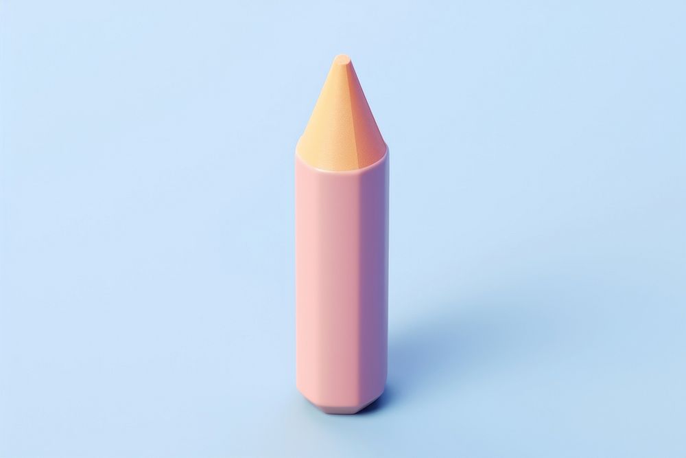 Crayon pencil simplicity cosmetics. AI generated Image by rawpixel.