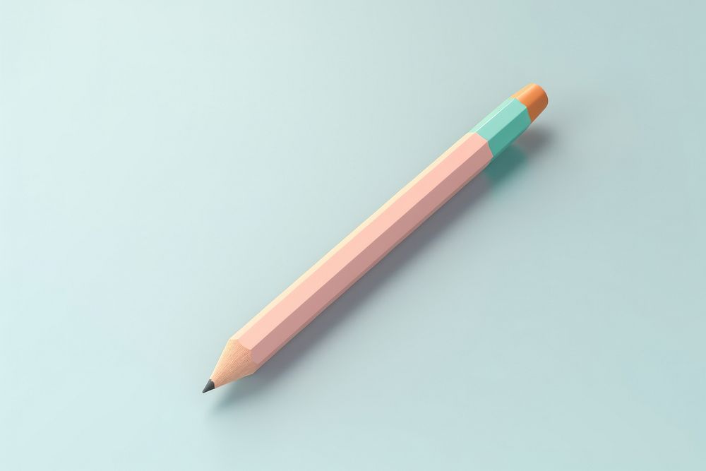 Pencil education eraser rubber. AI generated Image by rawpixel.