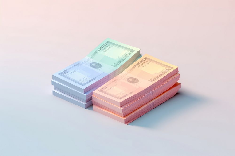Banknotes money text investment. AI generated Image by rawpixel.