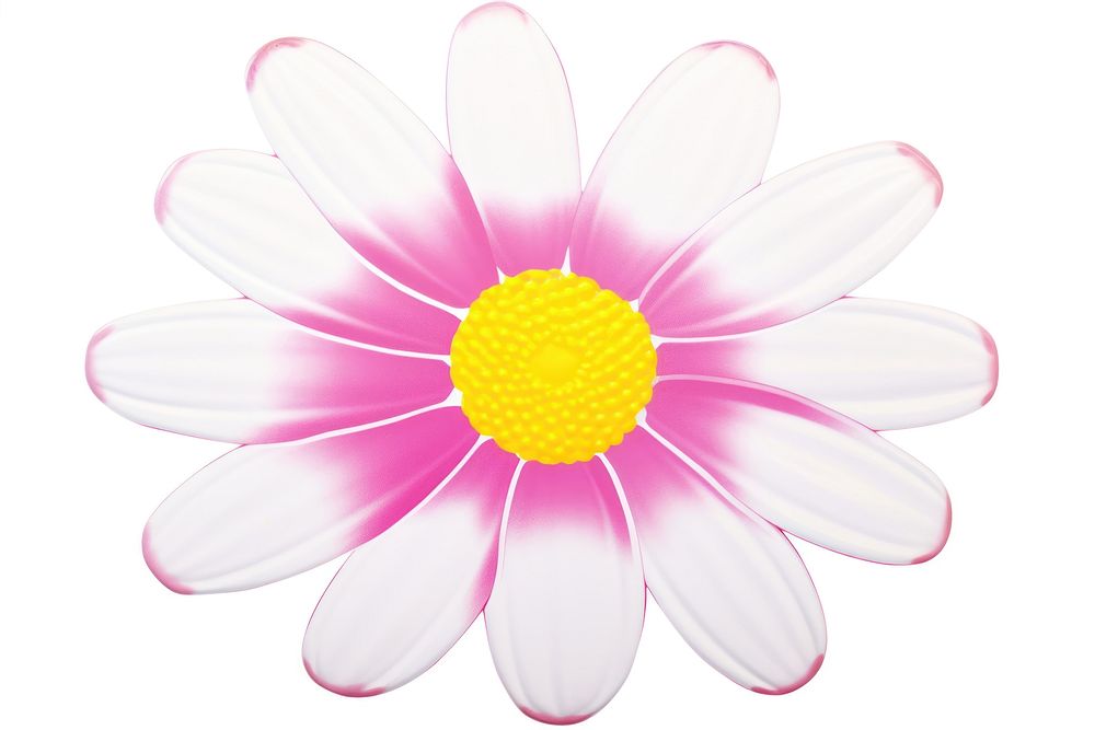 Daisy blossom flower petal. AI generated Image by rawpixel.