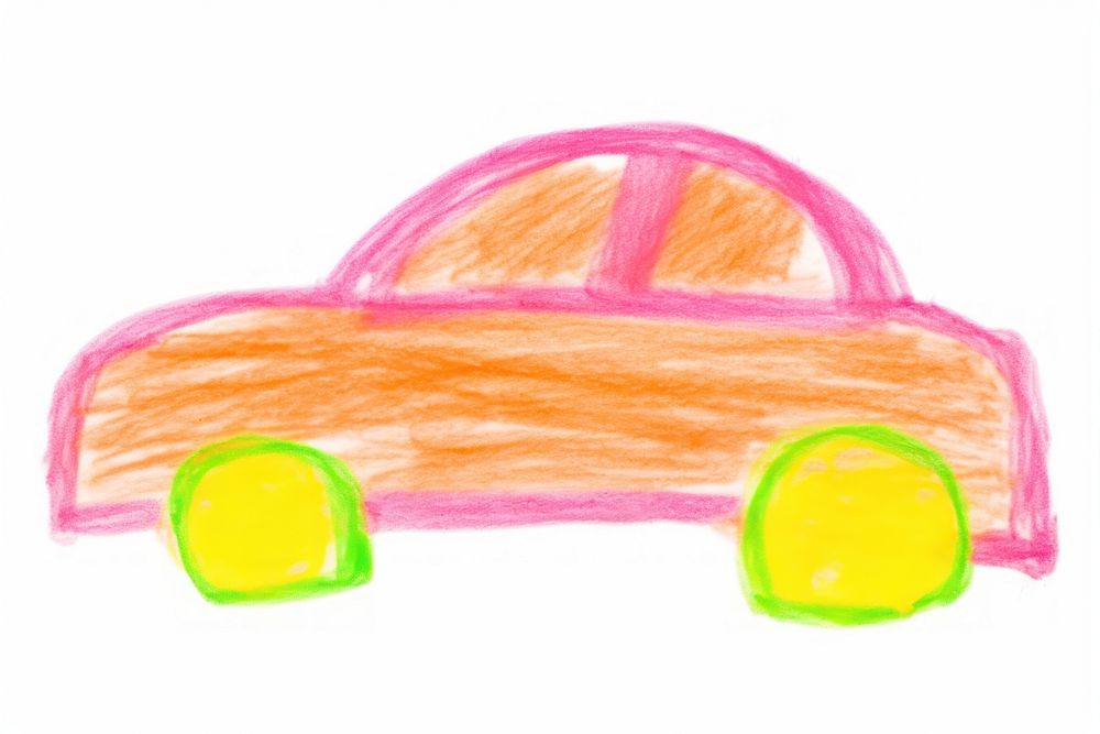 Car drawing sketch white background. AI generated Image by rawpixel.