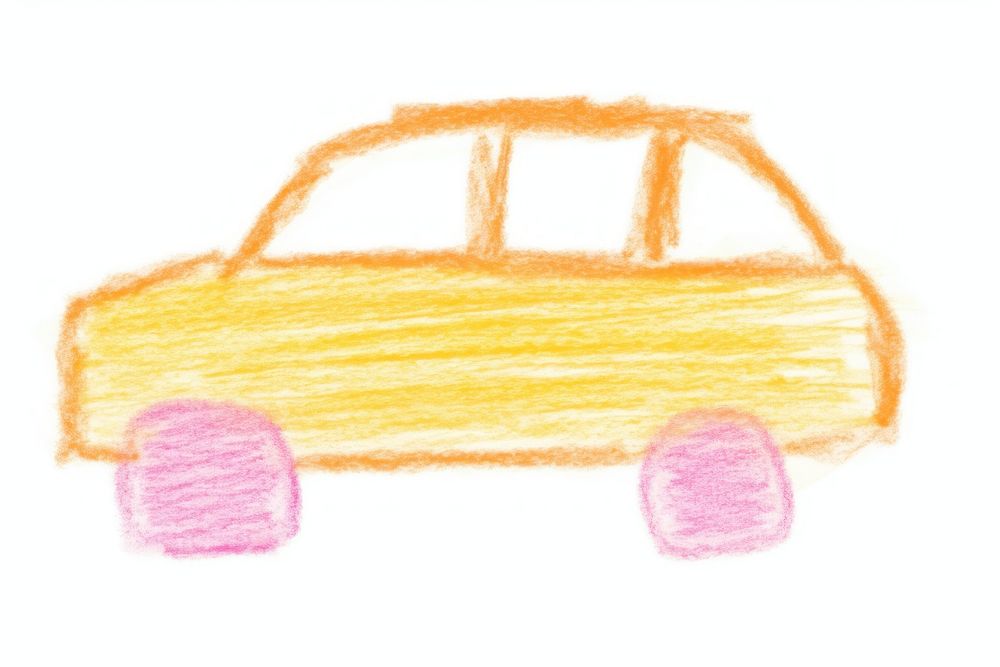 Car drawing vehicle sketch. AI generated Image by rawpixel.