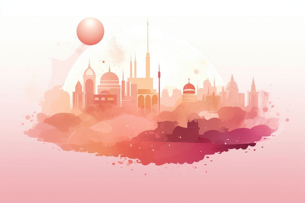 City backgrounds outdoors architecture. AI generated Image by rawpixel.