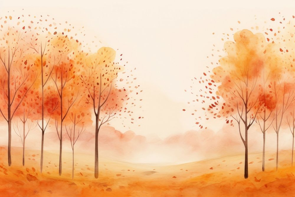 Autumn backgrounds landscape outdoors. AI generated Image by rawpixel.