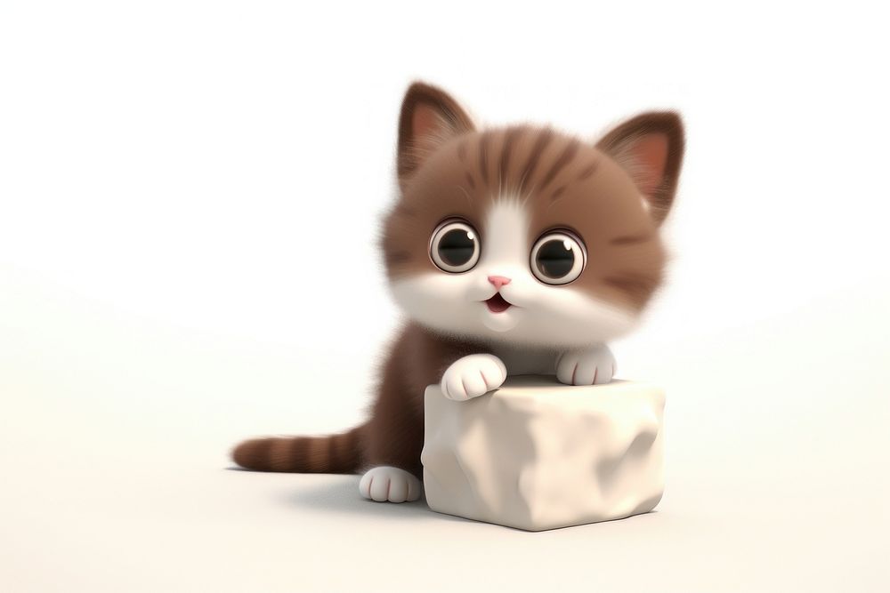 Kitten mammal animal cute. AI generated Image by rawpixel.