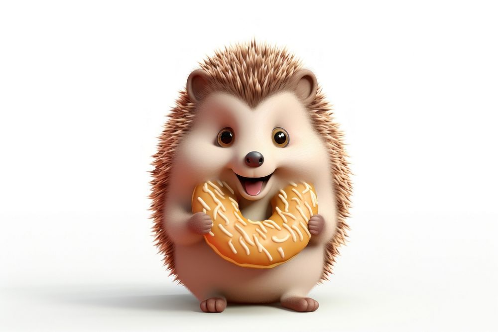 Baby hedgehog mammal animal cute. AI generated Image by rawpixel.