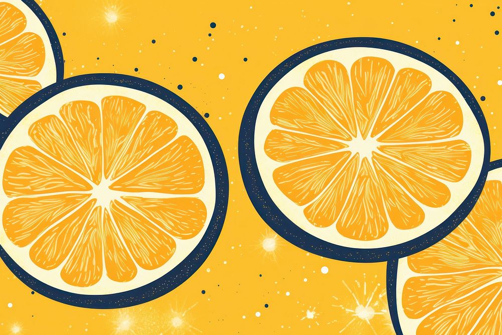 Grapefruit backgrounds yellow lemon. AI generated Image by rawpixel.