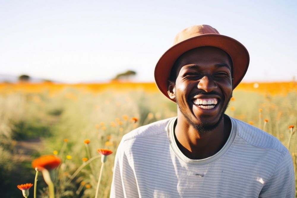 South african man portrait photography landscape. AI generated Image by rawpixel.