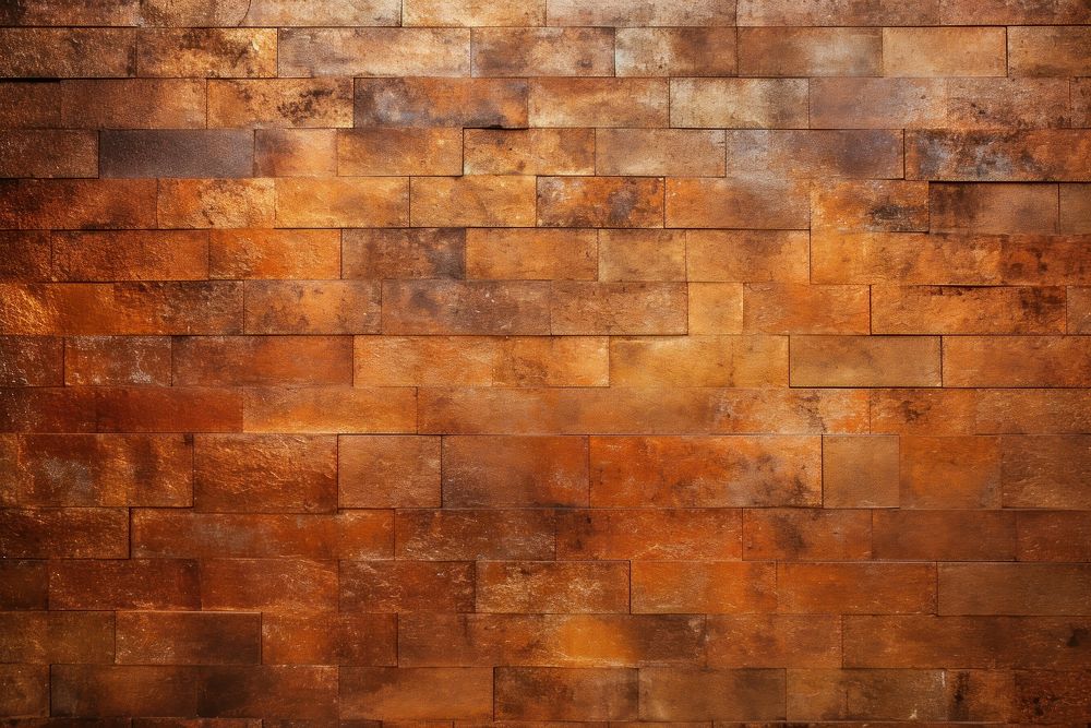 Brick wall texture architecture wood backgrounds. AI generated Image by rawpixel.