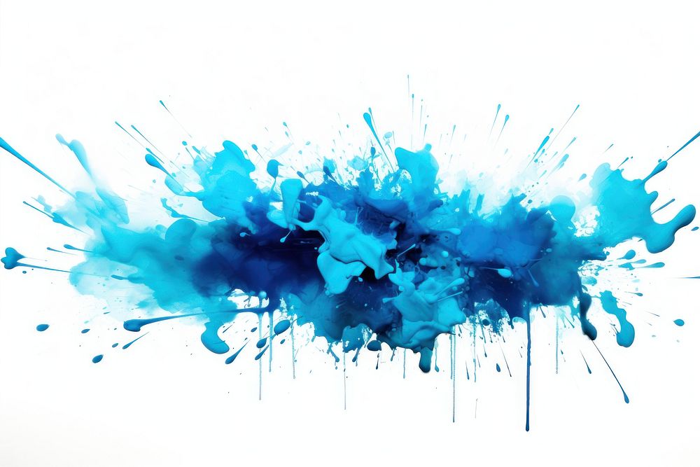Abstract grungy graffiti abstract blue white background. AI generated Image by rawpixel.