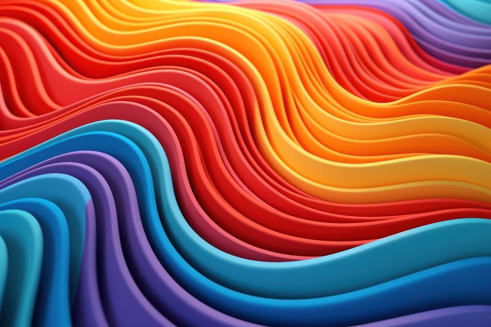 Psychedelic patterns backgrounds creativity variation. AI generated Image by rawpixel.