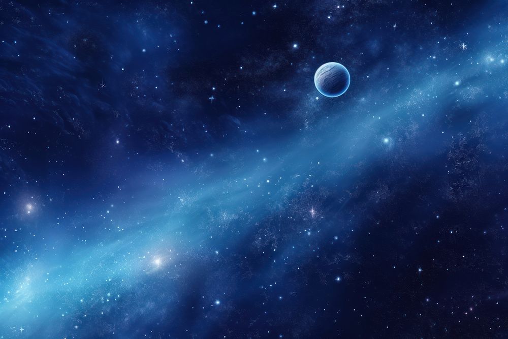 Space with planet backgrounds astronomy universe. AI generated Image by rawpixel.
