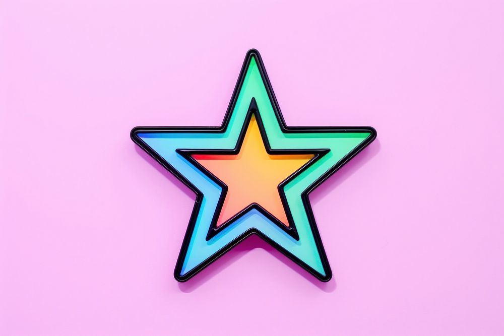 Star symbol creativity echinoderm. AI generated Image by rawpixel.