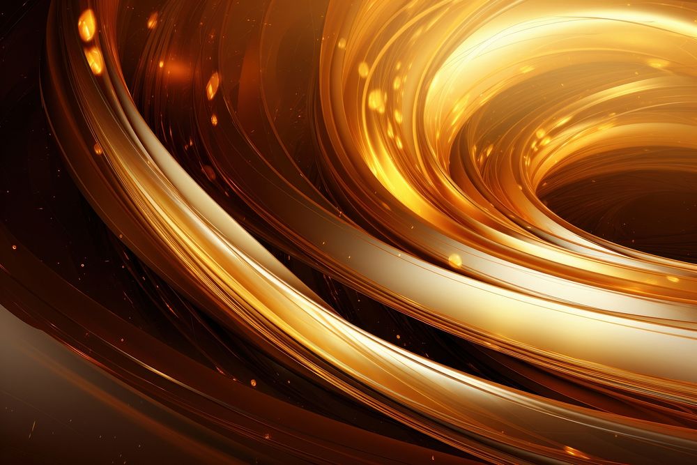 Gold abstract backgrounds pattern illuminated. AI generated Image by rawpixel.
