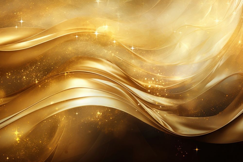 Gold background backgrounds pattern illuminated. AI generated Image by rawpixel.