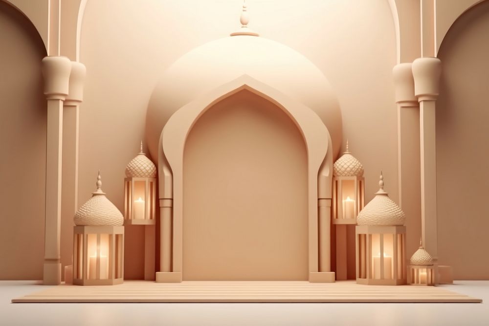 Eid mubarak architecture building lighting