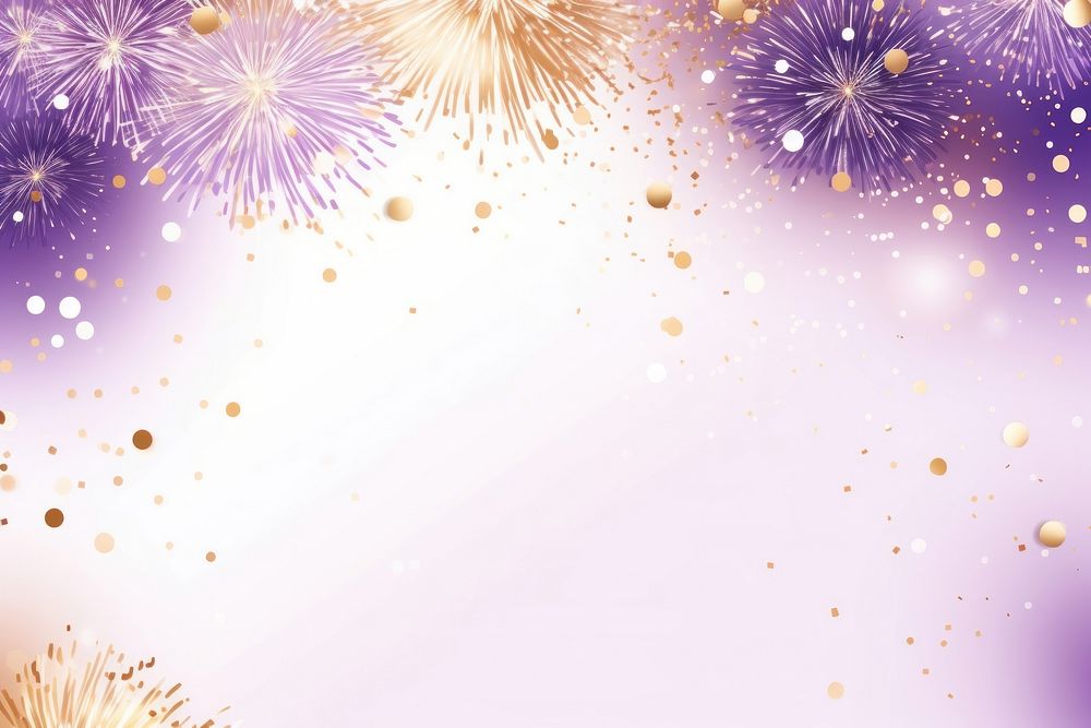 Gold a firework fireworks purple backgrounds. AI generated Image by rawpixel.