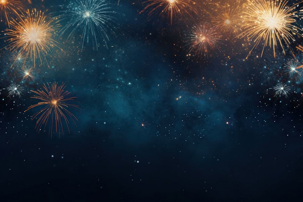 Fireworks night space astronomy. AI generated Image by rawpixel.