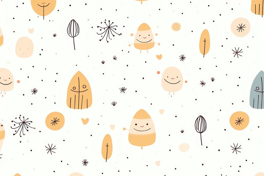 Spaceship cute background backgrounds pattern line. AI generated Image by rawpixel.